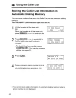 Preview for 32 page of Panasonic KX-TCC902B User Manual