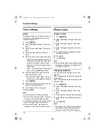 Preview for 18 page of Panasonic KX-TCD200FX Operating Instructions Manual