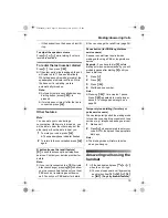 Preview for 19 page of Panasonic KX-TCD340FX Operating Instructions Manual