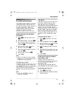 Preview for 21 page of Panasonic KX-TCD340FX Operating Instructions Manual