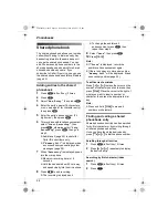 Preview for 24 page of Panasonic KX-TCD340FX Operating Instructions Manual