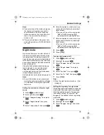 Preview for 29 page of Panasonic KX-TCD340FX Operating Instructions Manual