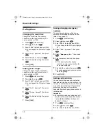 Preview for 36 page of Panasonic KX-TCD340FX Operating Instructions Manual