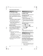 Preview for 48 page of Panasonic KX-TCD340FX Operating Instructions Manual