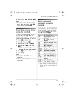 Preview for 51 page of Panasonic KX-TCD340FX Operating Instructions Manual