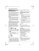 Preview for 52 page of Panasonic KX-TCD340FX Operating Instructions Manual