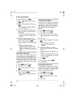 Preview for 56 page of Panasonic KX-TCD340FX Operating Instructions Manual