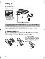 Preview for 6 page of Panasonic KX-TCD410AL Operating Instructions Manual