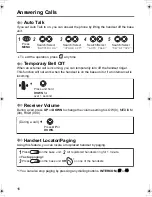 Preview for 16 page of Panasonic KX-TCD410AL Operating Instructions Manual