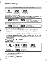 Preview for 24 page of Panasonic KX-TCD410AL Operating Instructions Manual