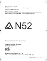 Preview for 40 page of Panasonic KX-TCD410AL Operating Instructions Manual