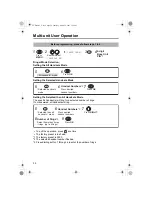 Preview for 38 page of Panasonic KX-TCD410NL Operating Instructions Manual