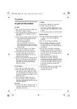 Preview for 4 page of Panasonic KX-TCD440NZ Operating Instructions Manual