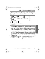 Preview for 27 page of Panasonic KX-TCD455E Operating Instructions Manual