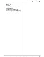 Preview for 33 page of Panasonic KX-TCD560 Operating Instructions Manual