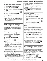 Preview for 43 page of Panasonic KX-TCD560 Operating Instructions Manual