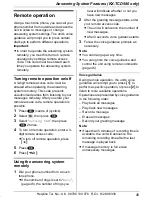 Preview for 45 page of Panasonic KX-TCD560 Operating Instructions Manual