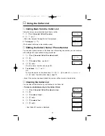 Preview for 30 page of Panasonic KX-TCD705E Operating Instructions Manual