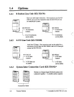 Preview for 25 page of Panasonic KX-TD1232 Installation Manual