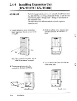 Preview for 78 page of Panasonic KX-TD1232 Installation Manual