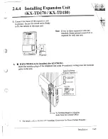 Preview for 79 page of Panasonic KX-TD1232 Installation Manual