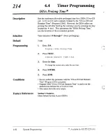 Preview for 301 page of Panasonic KX-TD1232 Installation Manual