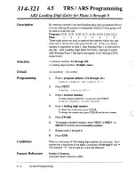 Preview for 309 page of Panasonic KX-TD1232 Installation Manual