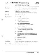 Preview for 312 page of Panasonic KX-TD1232 Installation Manual