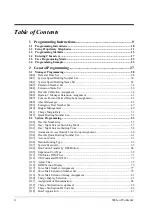 Preview for 4 page of Panasonic KX-TD1232JT Programming Manual