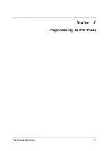 Preview for 9 page of Panasonic KX-TD1232JT Programming Manual