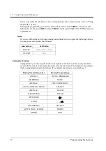 Preview for 12 page of Panasonic KX-TD1232JT Programming Manual