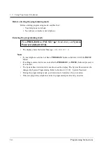 Preview for 14 page of Panasonic KX-TD1232JT Programming Manual