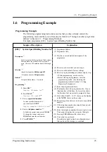 Preview for 23 page of Panasonic KX-TD1232JT Programming Manual