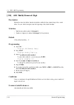 Preview for 128 page of Panasonic KX-TD1232JT Programming Manual