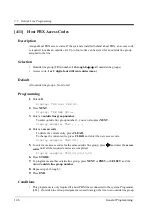 Preview for 146 page of Panasonic KX-TD1232JT Programming Manual