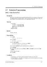 Preview for 171 page of Panasonic KX-TD1232JT Programming Manual