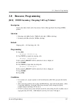 Preview for 187 page of Panasonic KX-TD1232JT Programming Manual