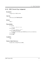 Preview for 237 page of Panasonic KX-TD1232JT Programming Manual