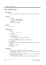 Preview for 248 page of Panasonic KX-TD1232JT Programming Manual