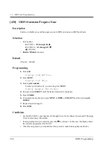 Preview for 260 page of Panasonic KX-TD1232JT Programming Manual