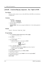 Preview for 264 page of Panasonic KX-TD1232JT Programming Manual