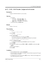 Preview for 275 page of Panasonic KX-TD1232JT Programming Manual