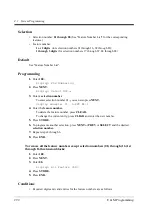 Preview for 292 page of Panasonic KX-TD1232JT Programming Manual