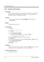 Preview for 312 page of Panasonic KX-TD1232JT Programming Manual