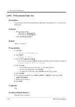 Preview for 348 page of Panasonic KX-TD1232JT Programming Manual