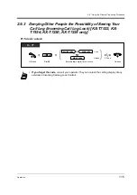 Preview for 115 page of Panasonic KX-TD1232NE User Manual