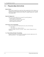 Preview for 10 page of Panasonic KX-TD816 Programming Manual
