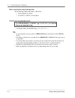 Preview for 14 page of Panasonic KX-TD816 Programming Manual