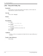 Preview for 130 page of Panasonic KX-TD816 Programming Manual