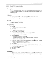 Preview for 187 page of Panasonic KX-TD816 Programming Manual